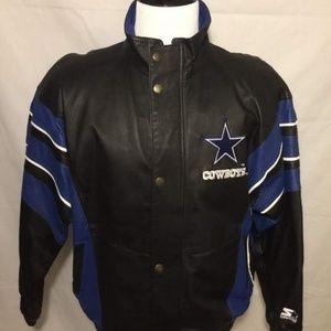 Vintage Dallas Cowboys Leather Starter Jacker